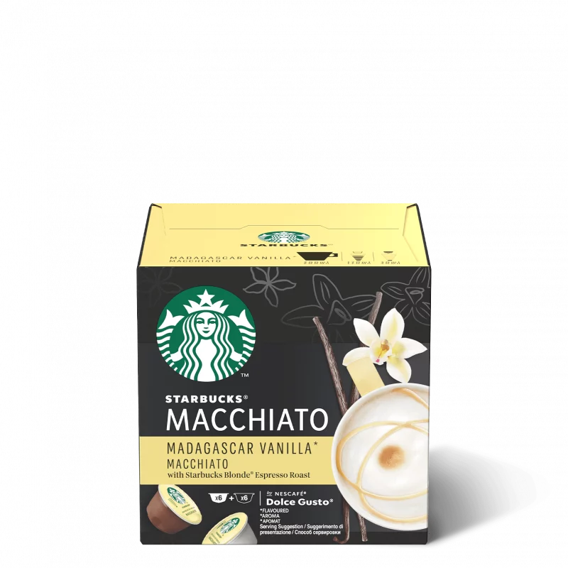 Starbucks® Madagascar Vanilla Macchiato by NESCAFÉ® Dolce Gusto®